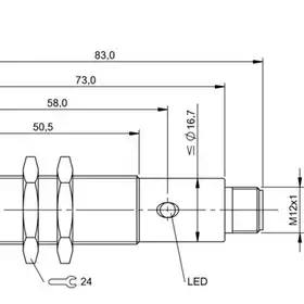 Индуктивный датчик Balluff BES M18MI2-PSC80B-S04G