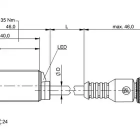 Индуктивный датчик Balluff BES M18MG-GOC70B-BP00,3-GS04