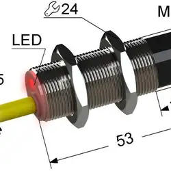 Индуктивный датчик Мега-К PS2-18M53-12N41-K