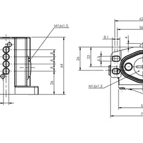 Блочный выключатель Balluff BNS 819-B04-D08-46-12-FC-S4L-I