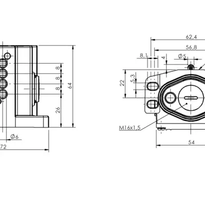 Блочный выключатель Balluff BNS 819-B04-R08-46-11