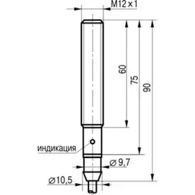 Оптический датчик ТЕКО OS AF25A-31P-2,5-LZ-H