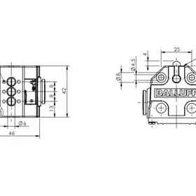 Блочный выключатель Balluff BNS 813-B03-D08-40-49-03
