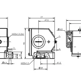 Блочный выключатель Balluff BNS 813-B08-R12-72-22-08