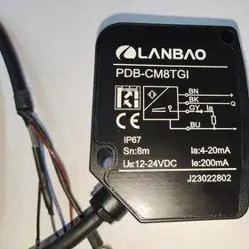 Оптический датчик расстояния LANBAO PDB-CM8DGR