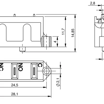 Элемент переключения Balluff BSE 73.1-RK