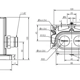 Блочный выключатель Balluff BNS 819-D05-R16-100-10-FD-S90R