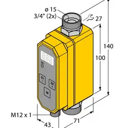 Расходомер TURCK FTCI-3/4D15A4P-4UP8X-H1160