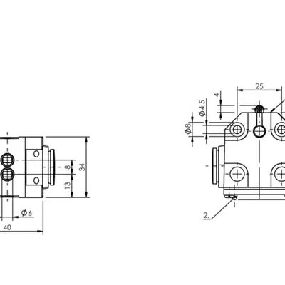 Блочный выключатель Balluff BNS 819-B02-R08-40-11-FC