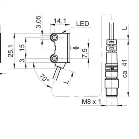 Оптический датчик Baumer O200.TR-ZZZX.72NV