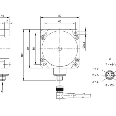 RFID головка чтения/записи Balluff BIS L-301-S115