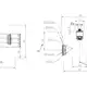 Блочный выключатель Balluff BNS 829-D04-L12-100-10-FD