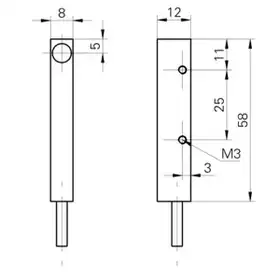 Оптический датчик Baumer FSDM 08D9001
