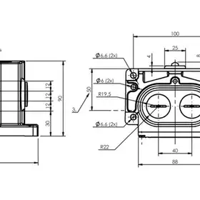 Блочный выключатель Balluff BNS 813-D04-E12-100-10-03