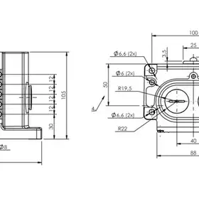 Блочный выключатель Balluff BNS 819-D05-E12-100-10