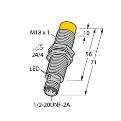 Индуктивный датчик TURCK NI12U-G18-ADZ30X2-B3331