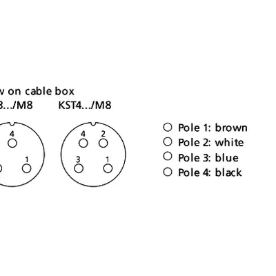 Соединительный кабель Microsonic KST4G-2/M8