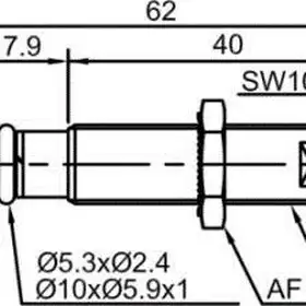 Индуктивный датчик LANBAO LR12XBF15DPCB