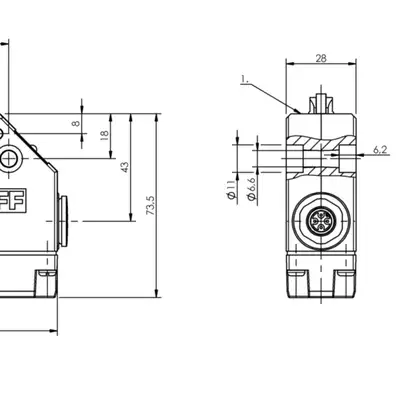 Одиночный выключатель Balluff BNS 813-FR-60-186-S4L