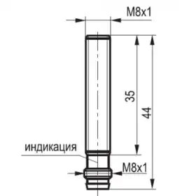 Индуктивный датчик ТЕКО ISB BC11S-31P-1,5-LS402