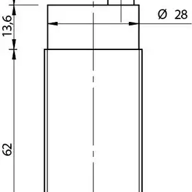 Емкостной датчик DATASENSING C30P/00-2A