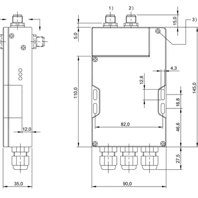 Блок обработки RFID Balluff BIS C-600-007-650-00-KL1