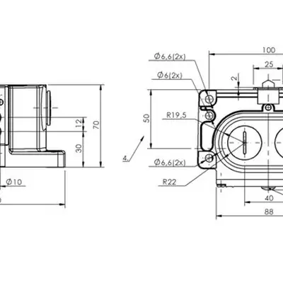 Блочный выключатель Balluff BNS 829-D02-D12-100-10-FD