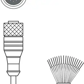 Разъем с кабелем Leuze Electronic KD U-M23-JA-P1-200