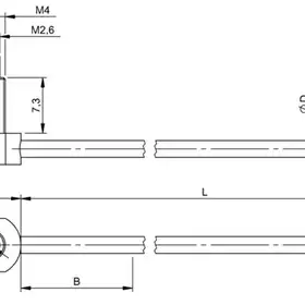 Оптоволоконный кабель Balluff BFO D22-LAH-BK-EAK-10-02