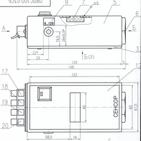Сенсорный тестер для датчиков СЕНСОР ПВ-ПС-100