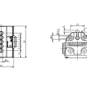 Блочный выключатель Balluff BNS 819-B05-D08-40-13