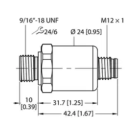 Датчик давления TURCK PT150PSIG-1121-I2-H1143