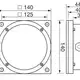 Индуктивный датчик EGE-Elektronik IDKW 120 GSP