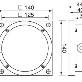 Индуктивный датчик EGE-Elektronik IDKW 120 GSP