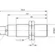 Индуктивный датчик безопасности Balluff BES M18MN-PFC50B-S04G-D11