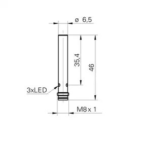 Индуктивный датчик Baumer IR06.P03S-F46.PO1Z.7SL