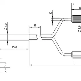 Оптоволоконный кабель Balluff BFO D22-XA-MB-PAK-10-02