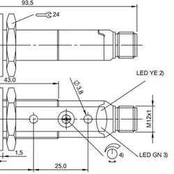 Оптический датчик Balluff BOS 18KW-PA-1QC-S4-C