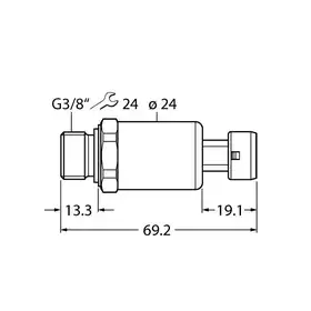 Датчик давления TURCK PT600R-2145-I2-MP11
