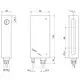 Световая завеса DATASENSING BX80A/3P-1A