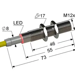 Индуктивный датчик Мега-К PS2-12M73-4B21-Z