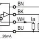 Индуктивный датчик расстояния LANBAO LR18XCN08LIUM