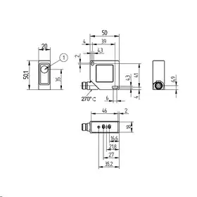 Датчик контрастной метки Wenglor WP04NAT80