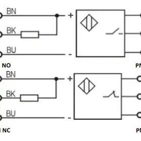 Индуктивный датчик LANBAO LR12XBN04DNOW