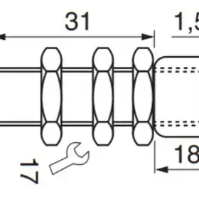 Индуктивный датчик EGE-Elektronik IGEX22c 04 GSP