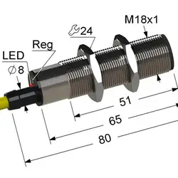 Оптический лазерный датчик VB3C-18M80-TRL5000B241-Z-H