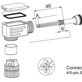 Разъем Sentinel ZZKE5-PG9