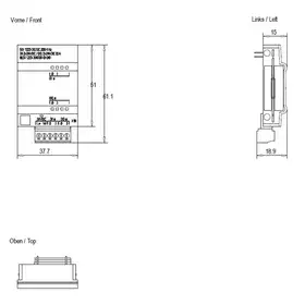 Системная плата дискретного ввода/вывода Siemens 6ES7223-3BD30-0XB0