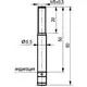 Индуктивный датчик ТЕКО ISB AC0B-32P-1,5-LZS40