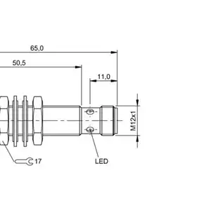 Индуктивный датчик Balluff BES M12EG-PSC70F-S04G
